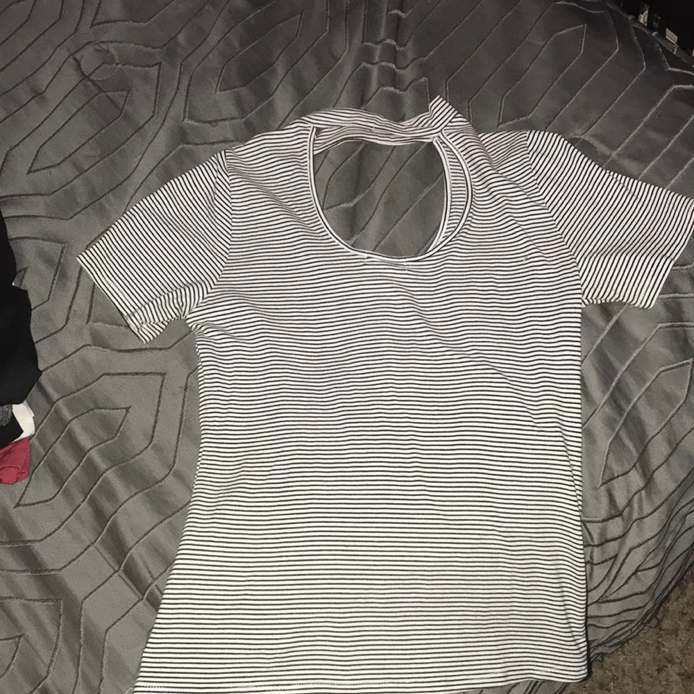 Stripes turtle tee